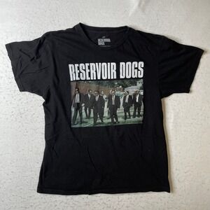 Reservoir Dogs Movie Graphic T-Shirt Mens Large Black Philcos Quentin Tarantino